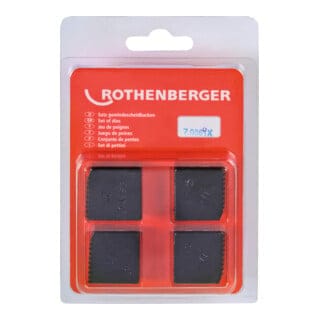 ROTHENBERGER 4x SC Schneidbacken BSPT R 1.1/2" - 070869X