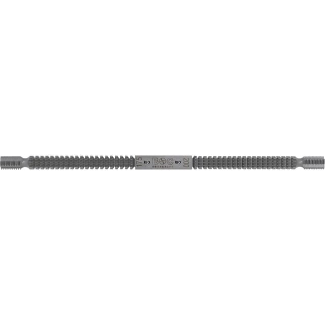 Bohrcraft - Gewindefeile metrisch M5 - M27 universal, für Innen- und Außengewinde