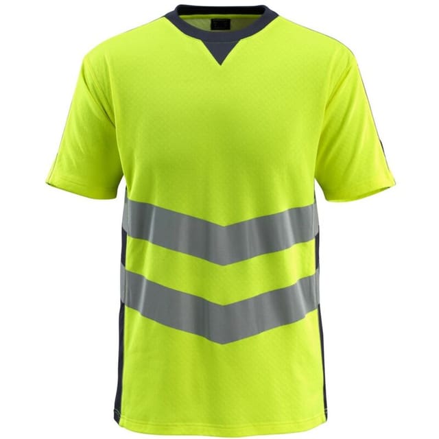 Mascot Warnschutz T-Shirt SANDWELL SAFE SUPREME 50127 Gr. 5XL warngelb/schwarzblau