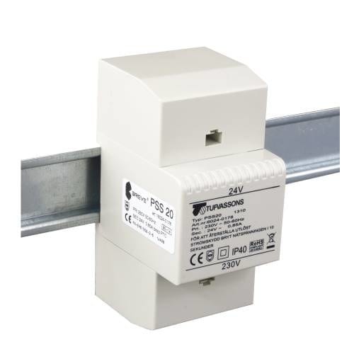 Einphasentransformator PSS 50 230/24V IP30 für DIN TH-35 Schiene im Anreihgehäuse