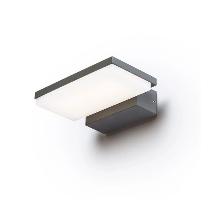 Xylo Wandleuchte grau anthrazit 230V led 8W IP54 3000K