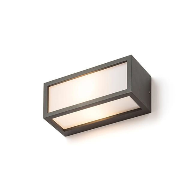 Rendl Light - Deckenleuchte durant Wandleuchte Grau anthrazit 230V E27 18W IP54