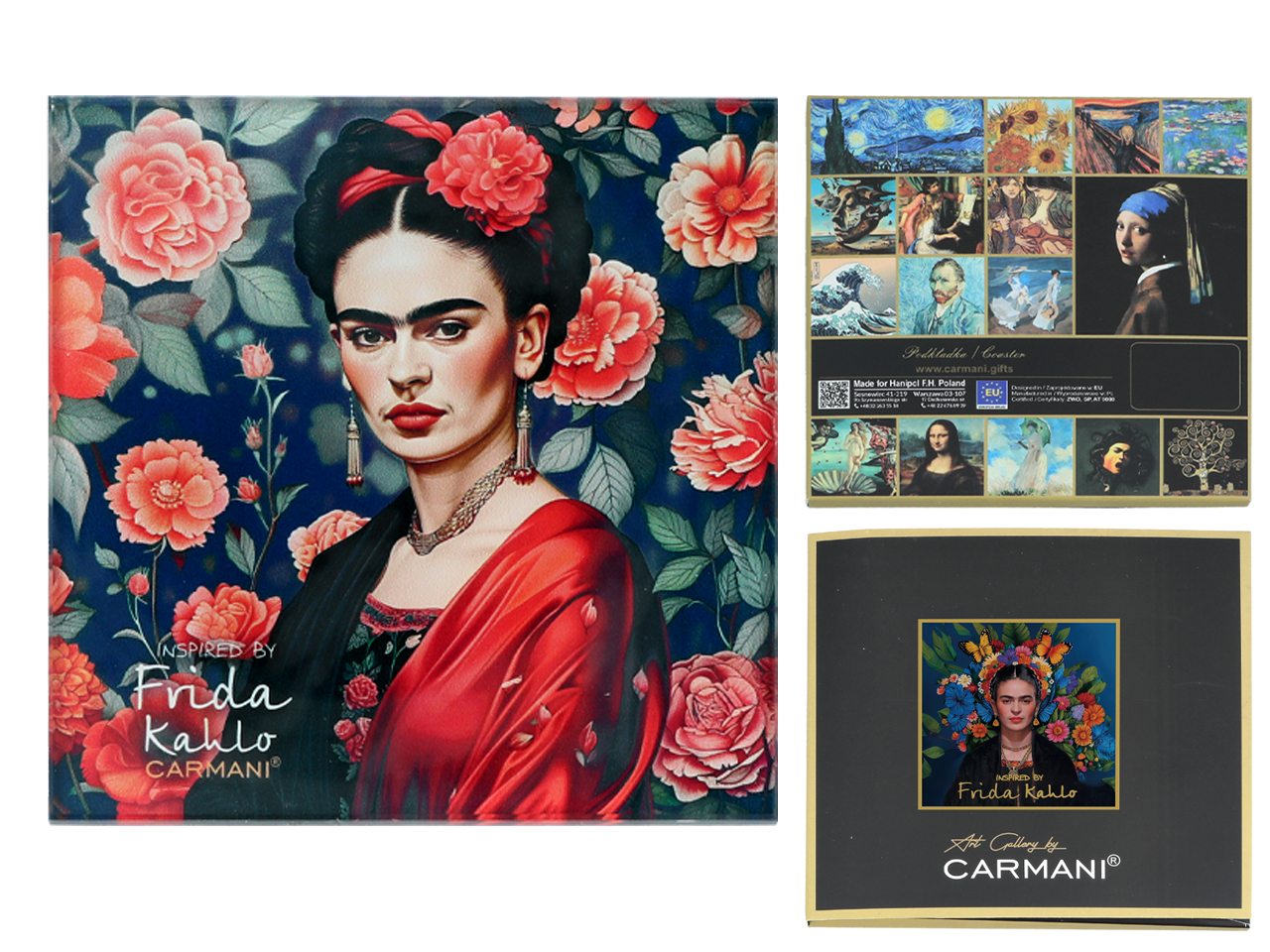 Glasuntersetzer Für Glas, Frida Kahlo, Wohnzimmertisch, Küche, Geschenk