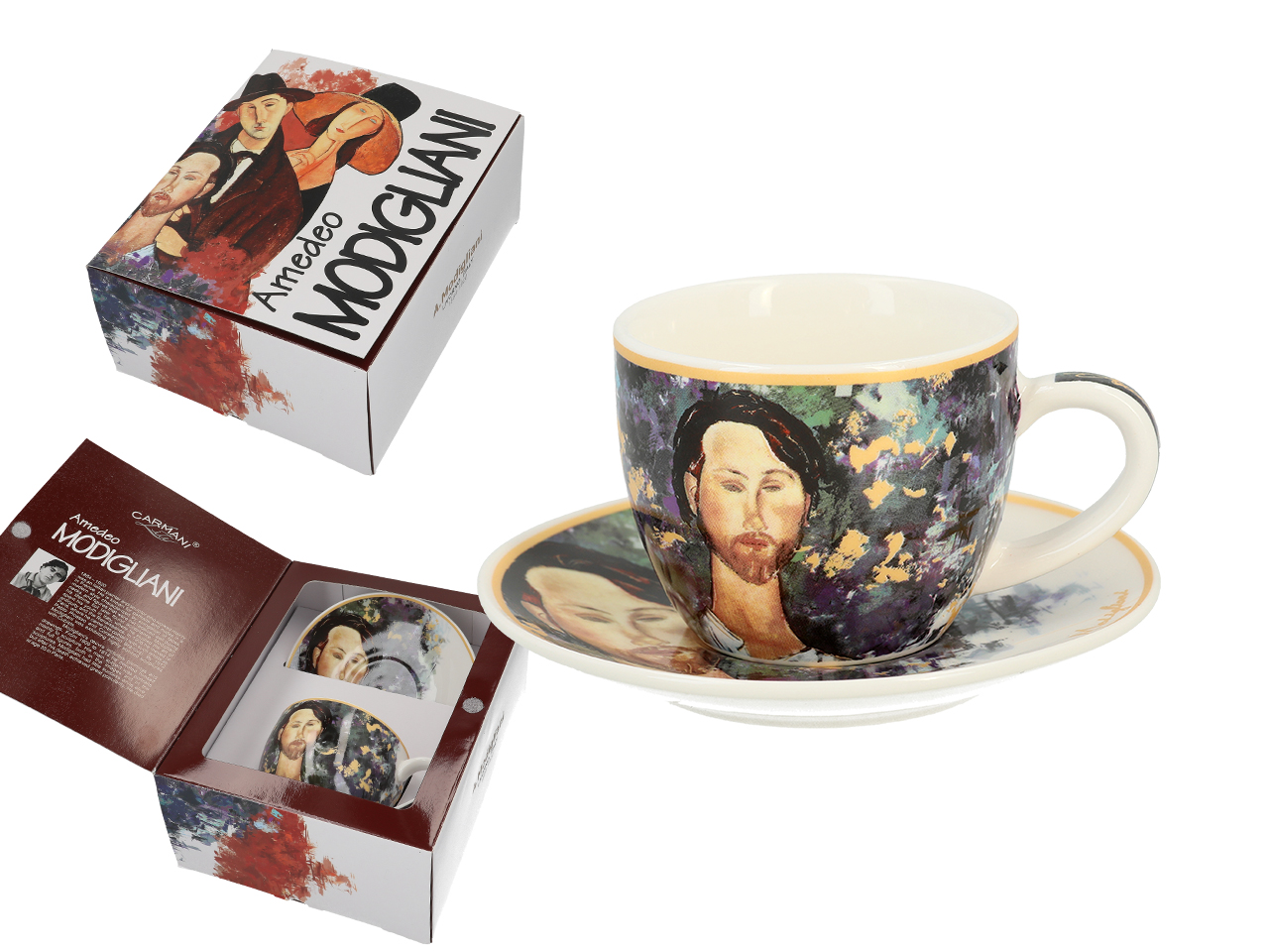 Espressotasse Mit Untertasse, Modigliani, Leopold Zborowski, Geschenk