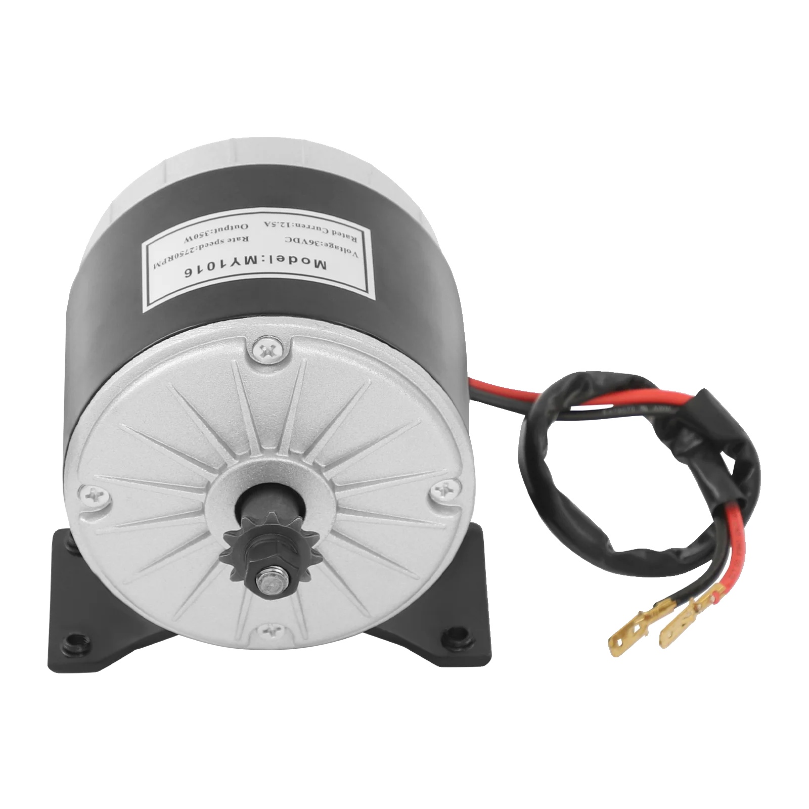 Elektromotor, 350 W Leistung, Geräuscharmer Betrieb, 350 W, 36 V