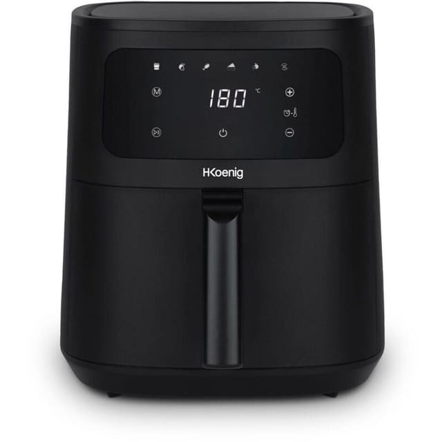 Hkoenig FRY860 Fritteuse Schwarz 6 Liter 1500W
