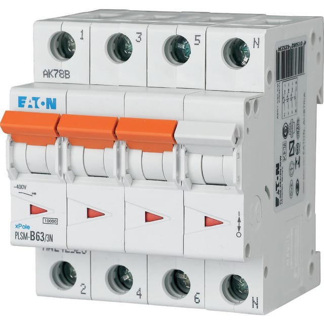 Eaton LEITUNGSSCHUTZSCHALTER (PLSM-C63/3N-MW)