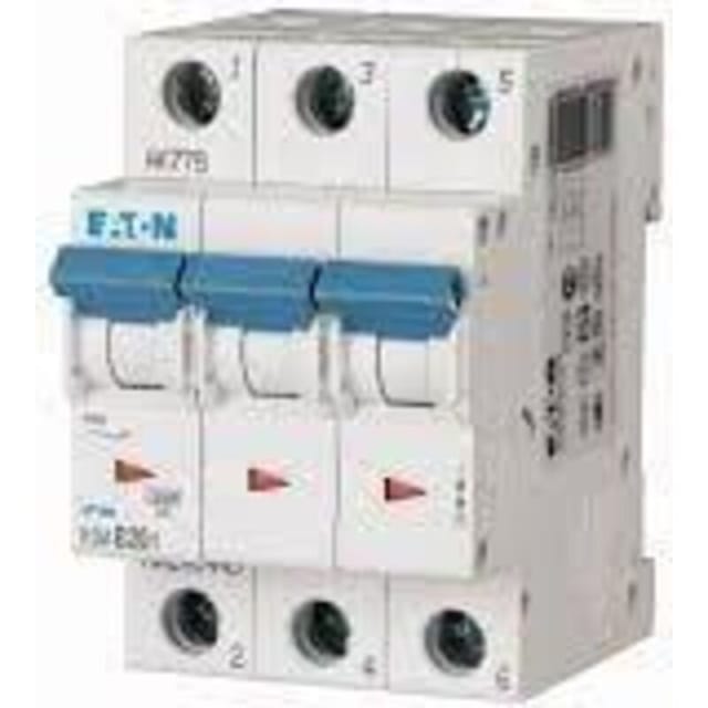 Eaton Standard-Modell 3-poliger Leistungsschalter weiß 20A 400V