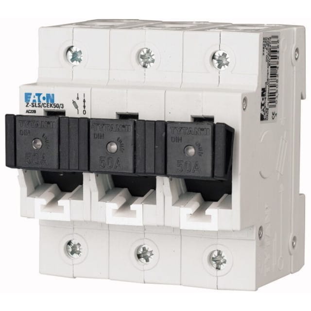 Lasttrennschaltersockel mit Stecker und Sicherung Z-SLS/CEK50/3 TYTAN