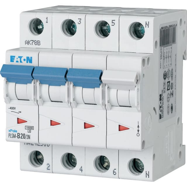 Eaton LEITUNGSSCHUTZSCHALTER (PLSM-B20/3N-MW)