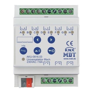 Mdt Universalakt. 8fach 16a 230v (Aku-0816.03)