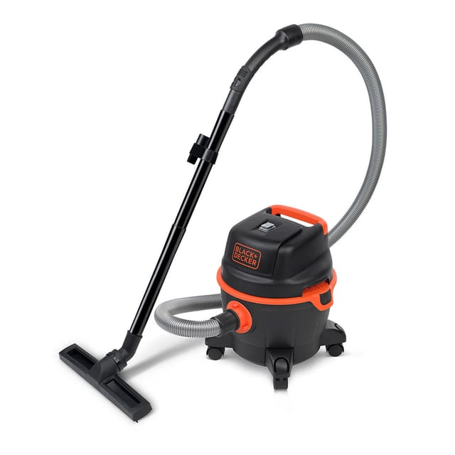 Holzmann BXVC15PE Industriesauger schwarz mit orangefarbenen Akzenten 1200W