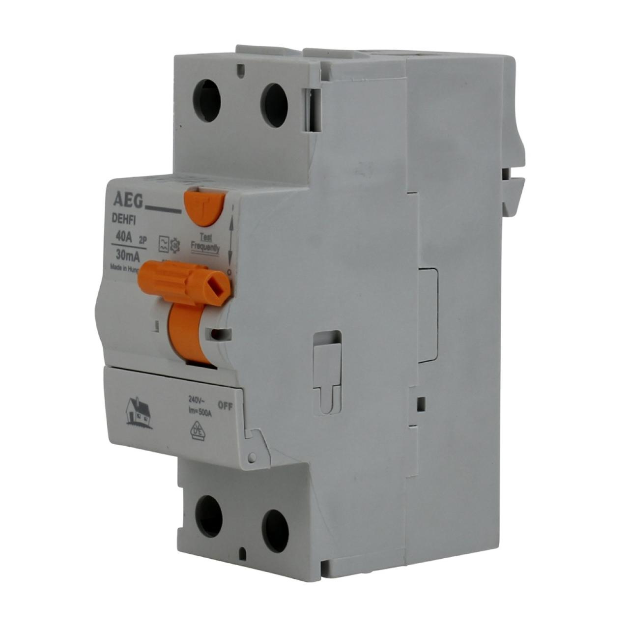 Fehlerstrom-schutzschalter 2p 40a 30ma