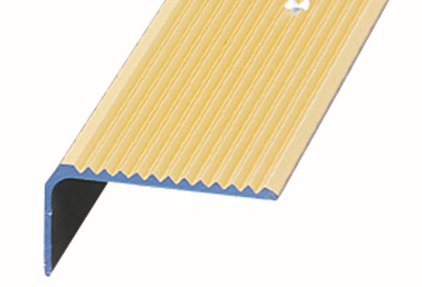 Winkelprofil Alu Gebohrt Gold 42/20 Mm X 270cm