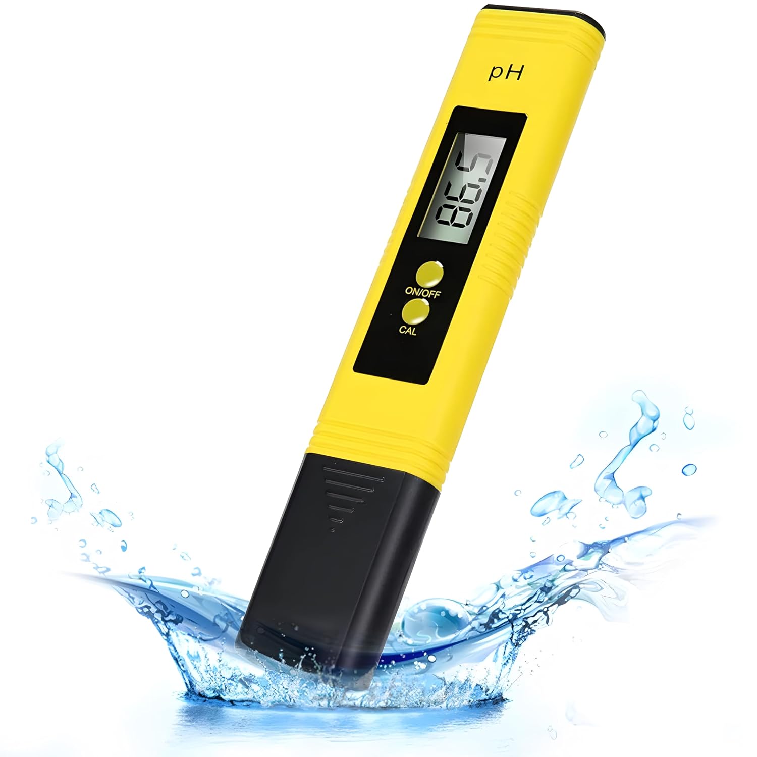 Ph-meter, Wasserqualitätstester, Digitales Ph-messgerät, Für Trinkwasseraquarium, Lebensmittel-ph-messgerät, Schwimmbäder, Thermen, Aquarien, Hydrokultur, Wasserqualitätstester
