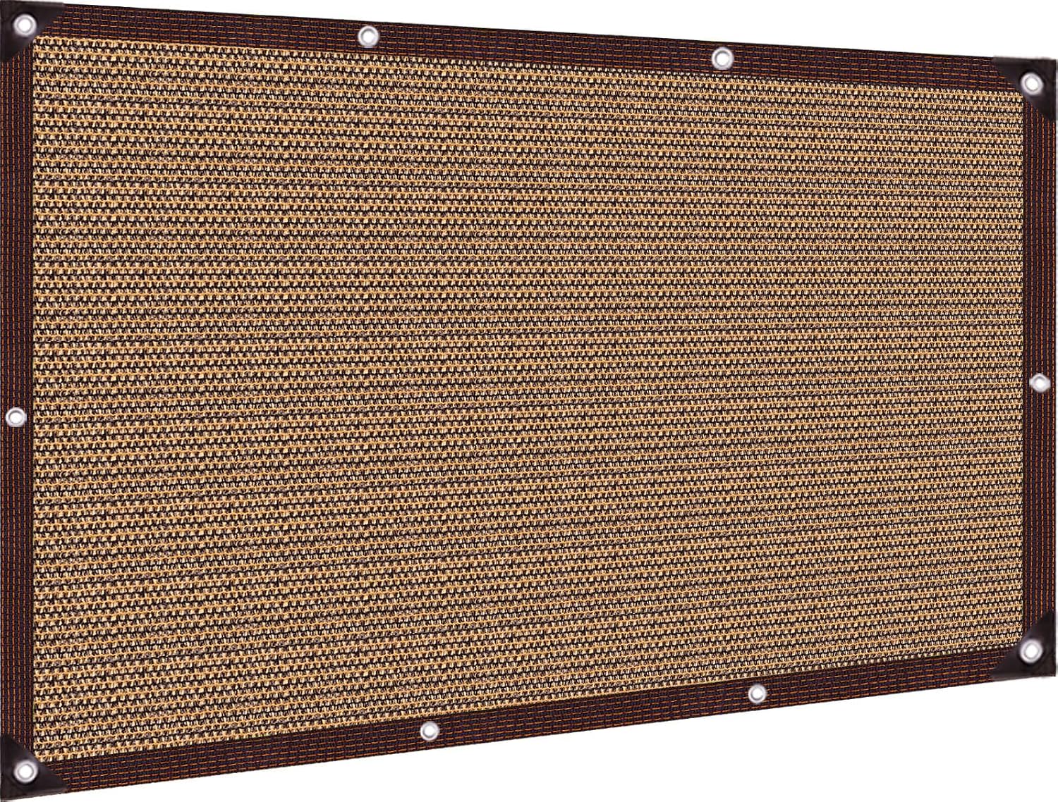 Filet D'Ombrage 95 % À Œillets Protection Solaire Pour Jardin, Pergola, Plantes De Patio, Serre, Poulailler, Extérieur [1 X 2 M]