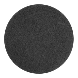 Pads Normalpads, 375 mm, f. Einscheibenmaschinen, Polyester (10 Stk.) schwarz - Menzer