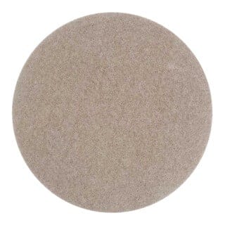 Pads Normalpads, 375 mm, f. Einscheibenmaschinen, Polyester (10 Stk.) beige - Menzer