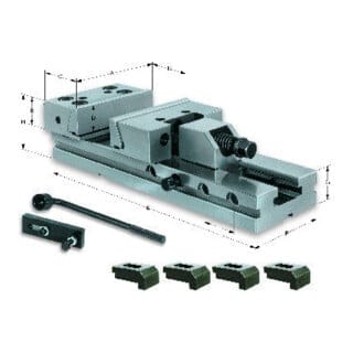 Maschinen-Schraubstock MSR 175/SPW400