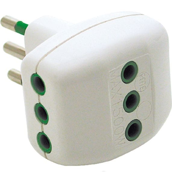 Fanton 82200 Adapter von S11 auf 3P11, weiß