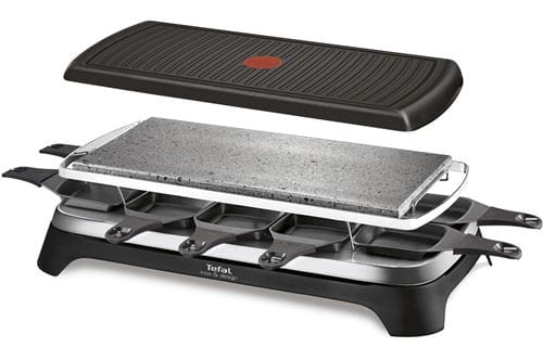 Tefal RE45A812 Pierrade 3 in 1 Inox für 10 Personen