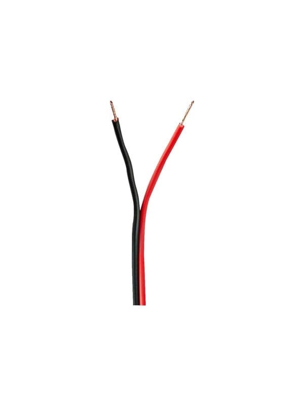 Nedis - Lautsprecherkabel 2x 075 mm kupfer 1000 m rund pvc red schwarz rolle