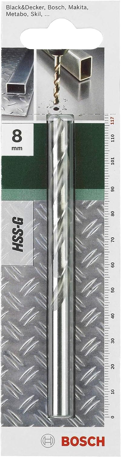 BOSCH 2609255059 Metallbohrer HSS-G, DIN 338 D= 13,0 mm L= 151 mm