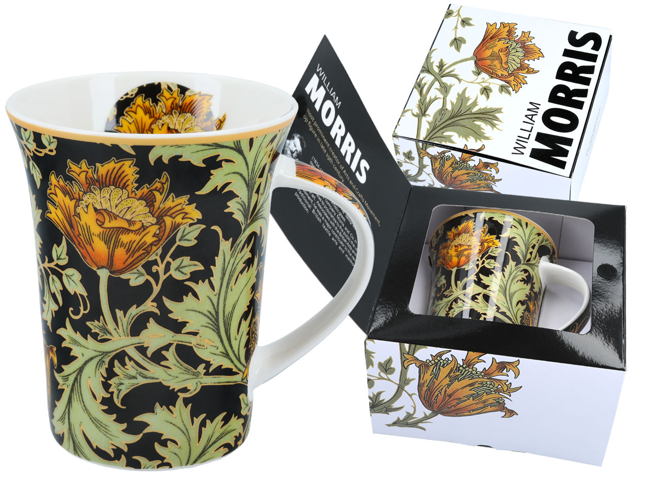 William Morris Porzellanbecher Mit Blumenmuster, Kaffee- Oder Teegeschenk 1