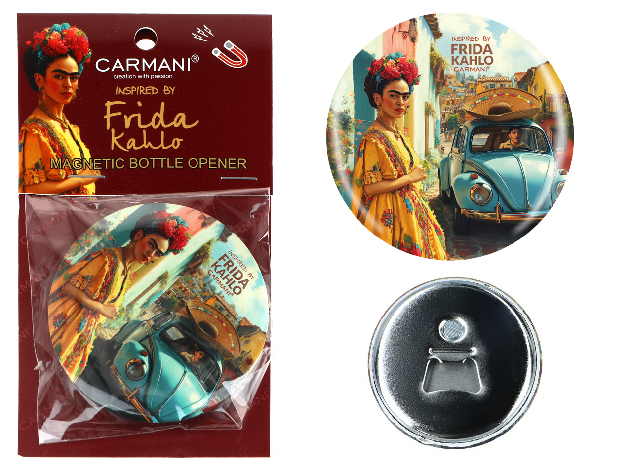 Flaschenöffner-kühlschrankmagnet Frida Kahlo Küchenhelfer Wohnzimmer