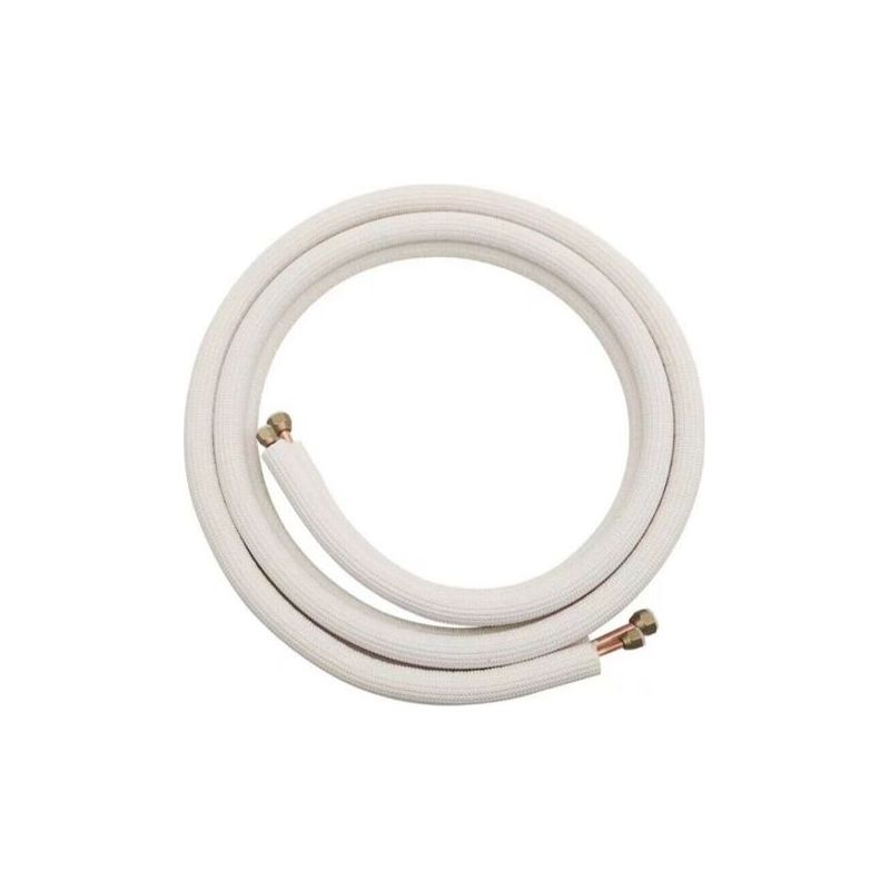 Einbaufertige Doppelrohr Kaltemittelleitungen M1 Klimaanlage 1 4 3 8 Vormontierte Fittings 3 Meter Nf Rohrdurchmesser 6 10 1p3 M Kupferrohr Mit Mutter