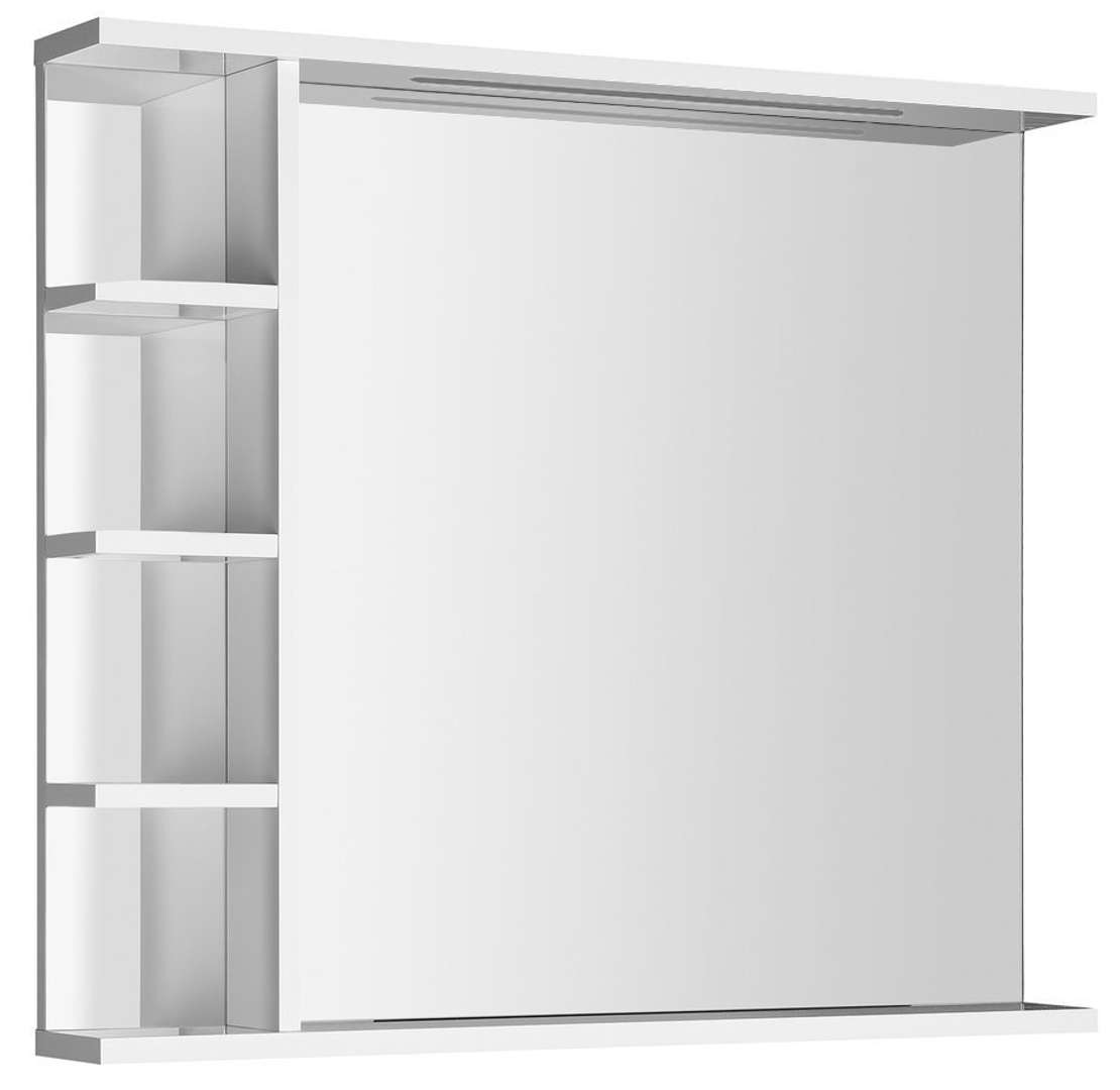 Aqualine Korin - Spiegel Mit Led-beleuchtung 80x70x12 Cm Ko350s