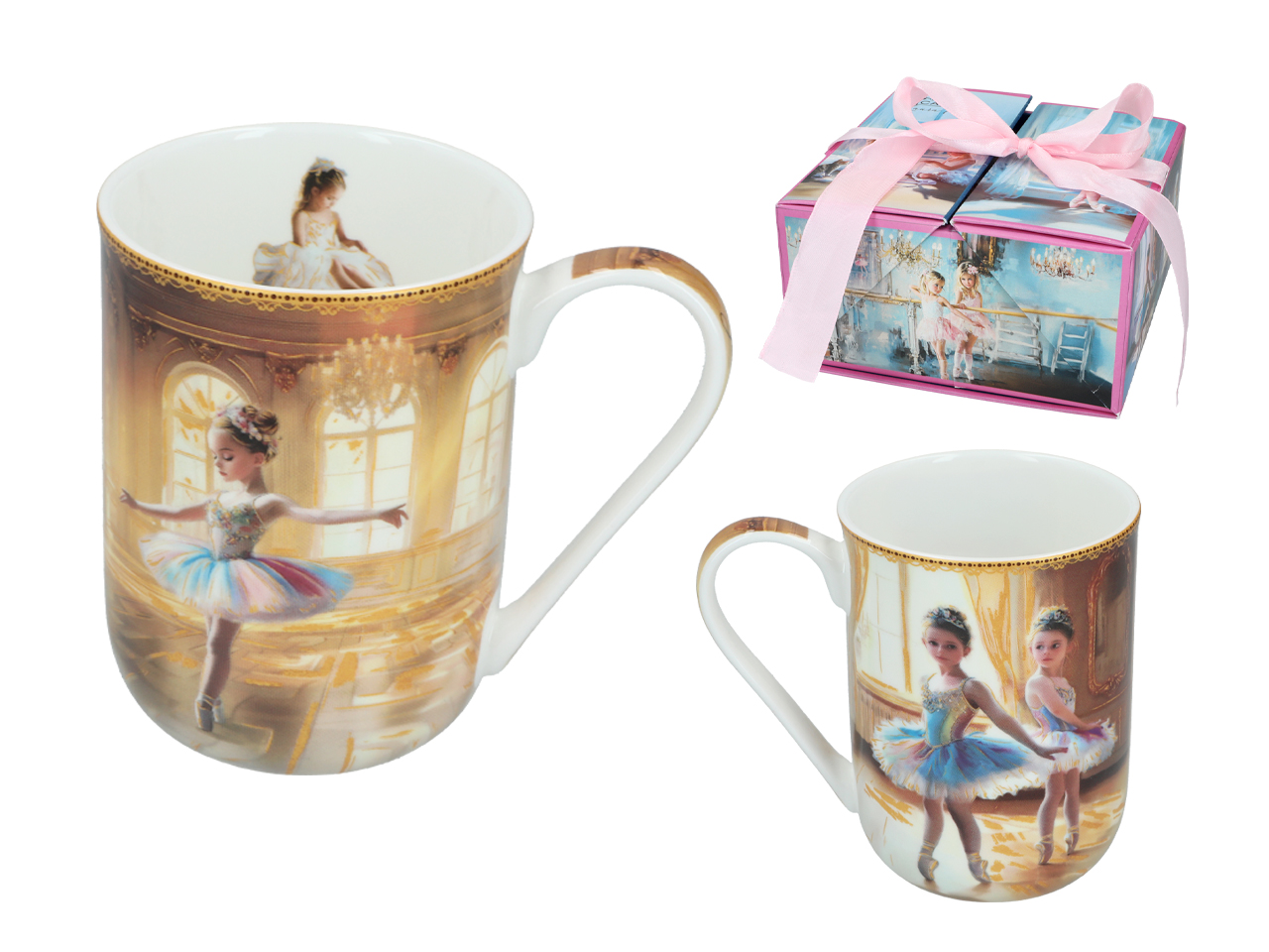 Keramiktasse L. Lozano Kleine Ballerinas Geschenk Für Frauen Gemälde