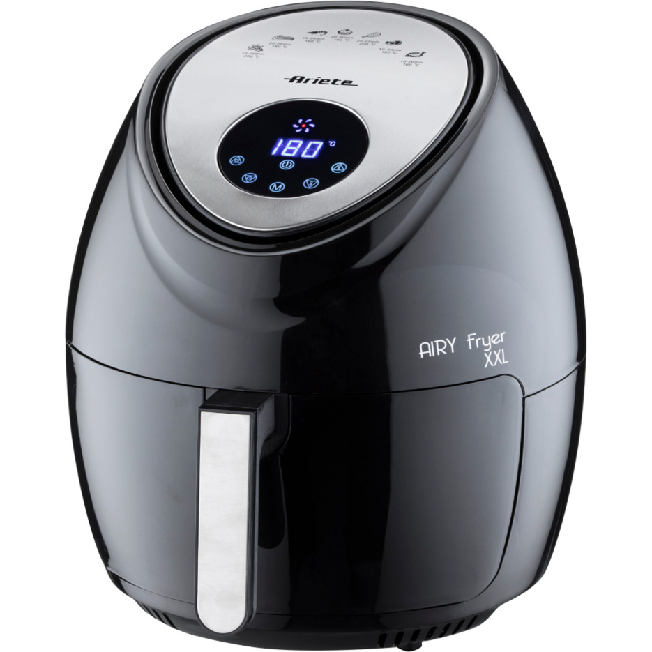 Ariete - 4618 airy fryer xxl, Luftfritteuse, 1800 w, schwarz, 5,5 l