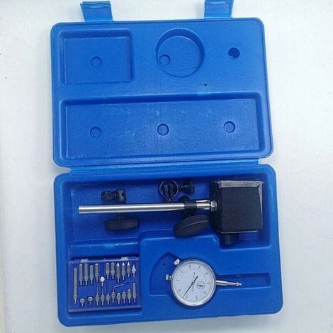 Komparator (messtechnik) Messuhr 0-10 Mm Dti Mit Magnetfuß 40111963 -