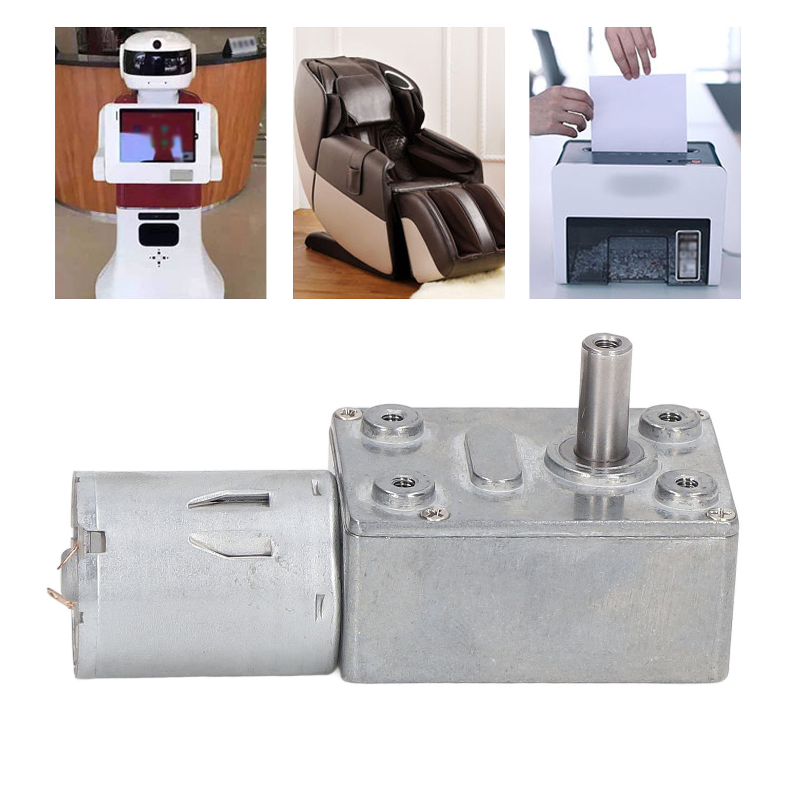 Xd32wb-370ysf 24v Drehzahlvariabler, Reversibler Gleichstrom-getriebemotor Mit Schneckengetriebe, Miniatur-niedrigdrehzahlmotor, 2w, 200 U/min