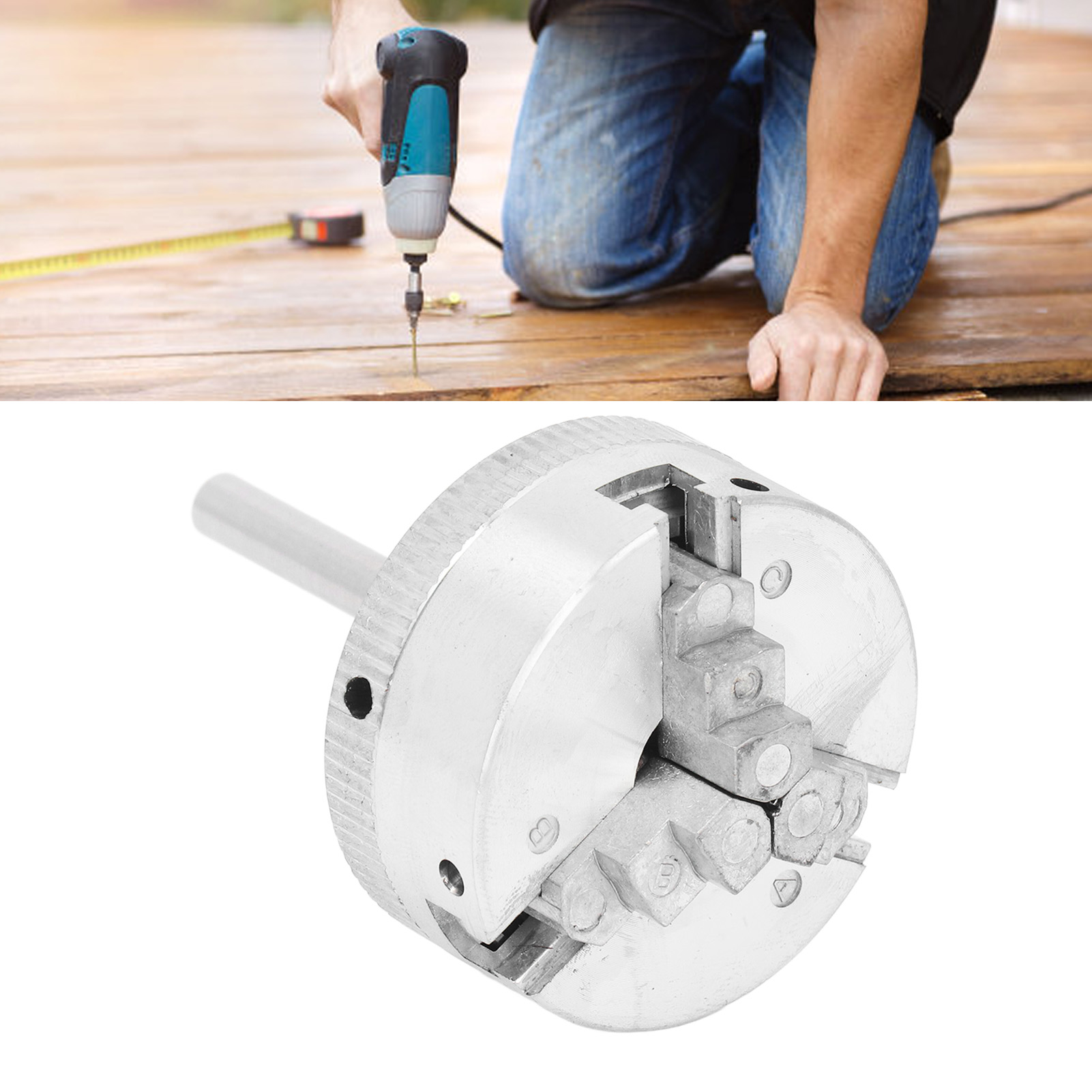 Mini-werkzeugmaschine Z011, Dreibackenfutter, Spannbereich 10-35 Mm, Gewindeverbindungsstange M121