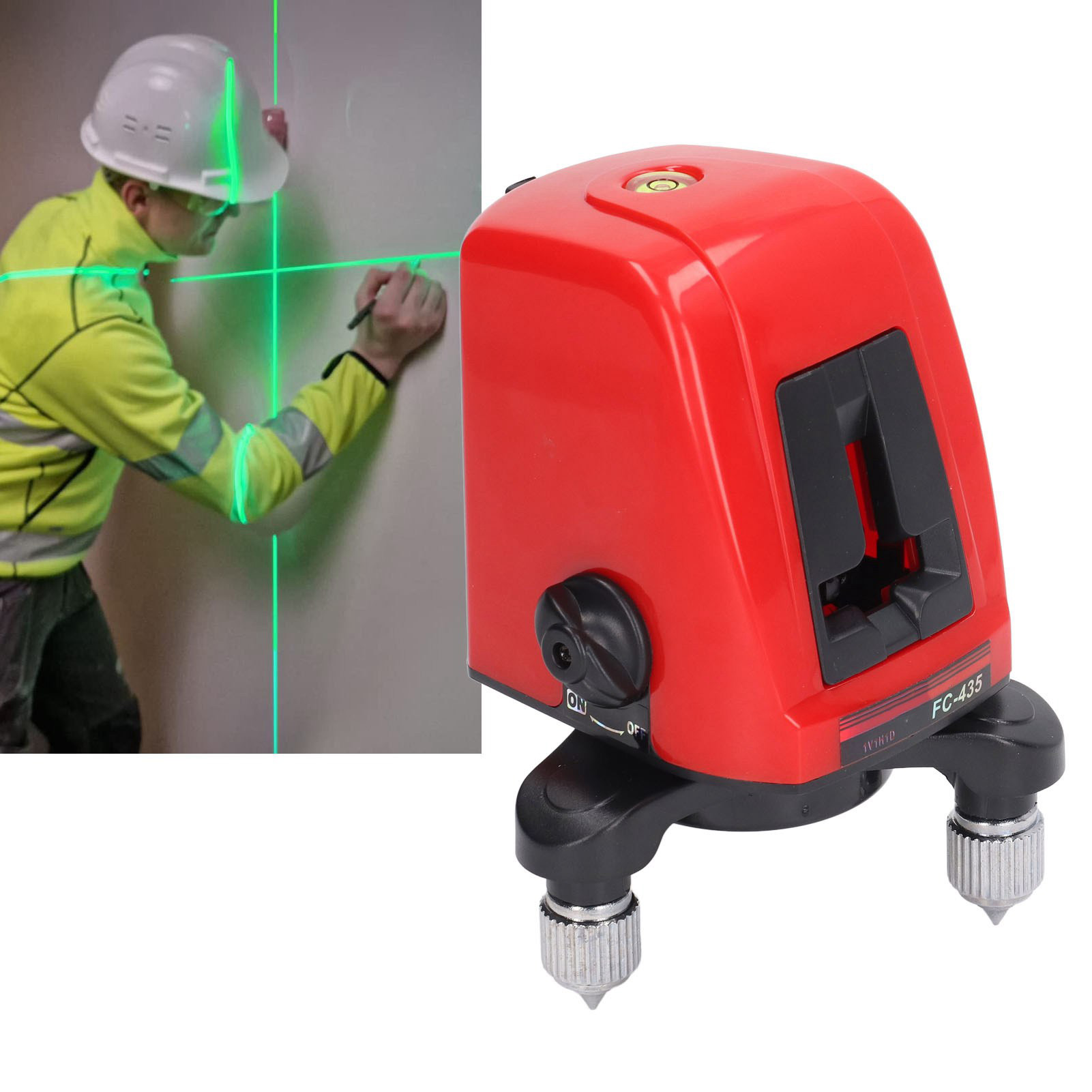 Fc-435 Selbstnivellierende Wasserwaage Mit Optischer Nivellieranzeige
