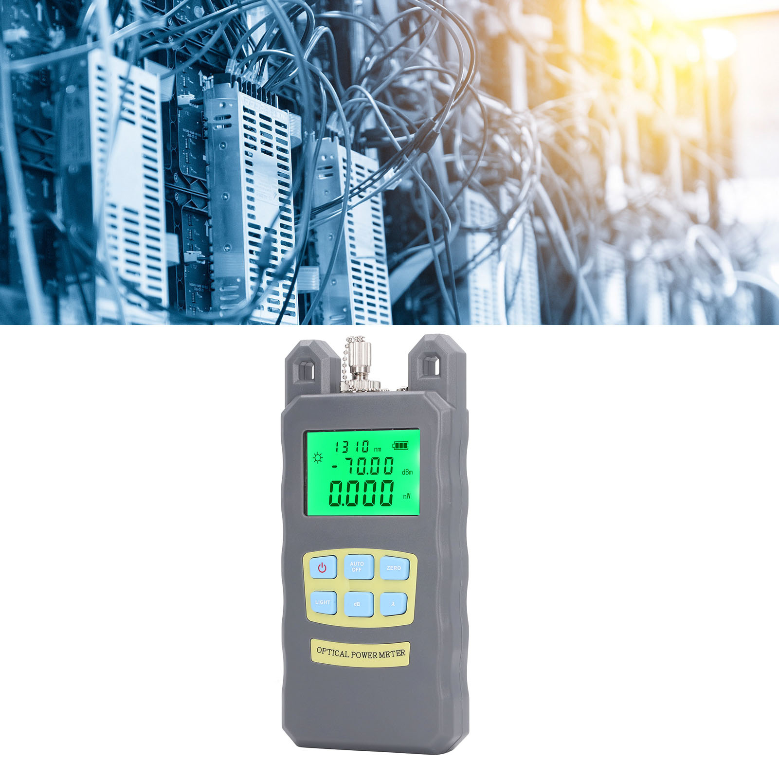 Das Glasfaser-werkzeugset Beinhaltet Das Optische Wattmeter Dxp-20b.