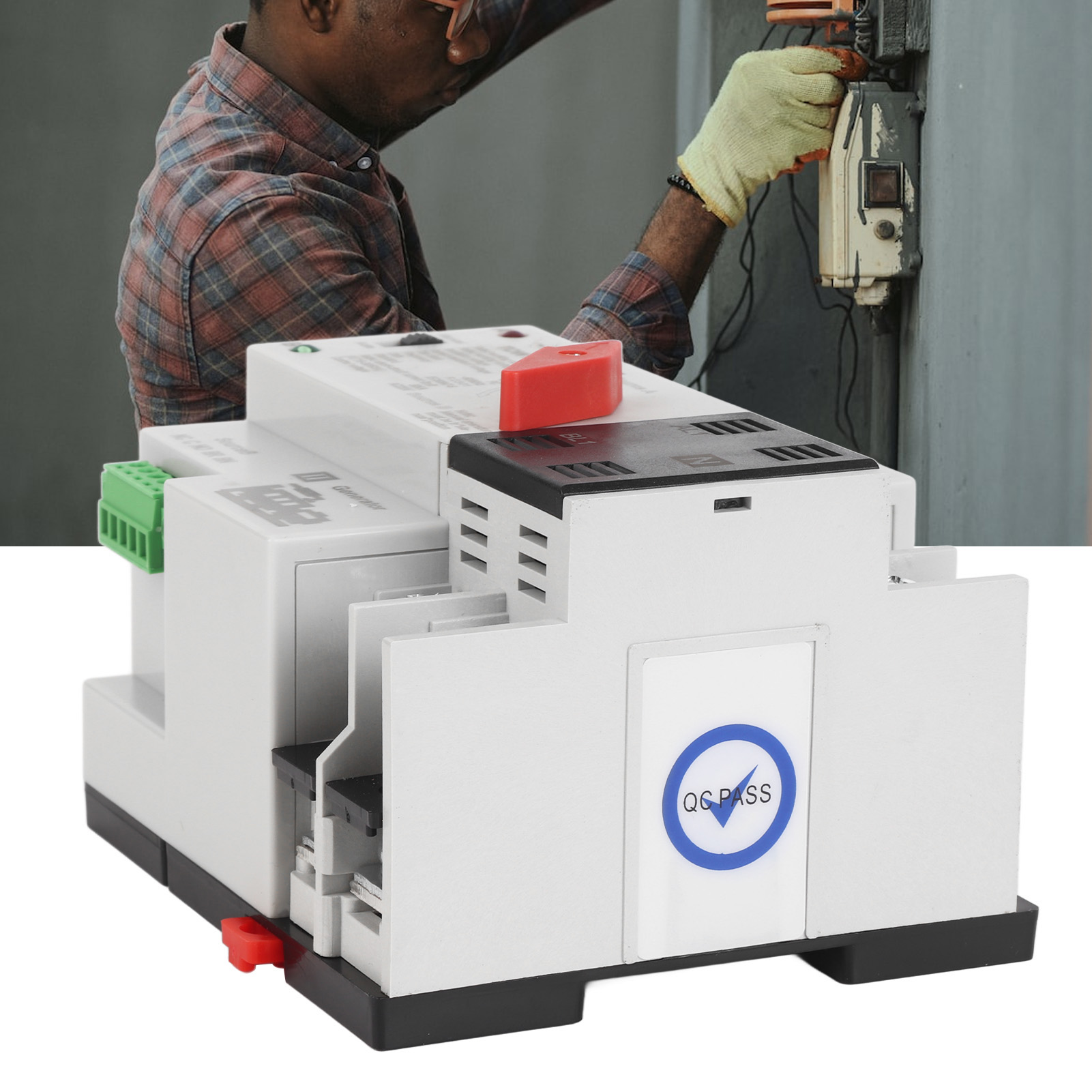Tongou 2p 220v Ac16a Dual Power Automatischer Umschalter