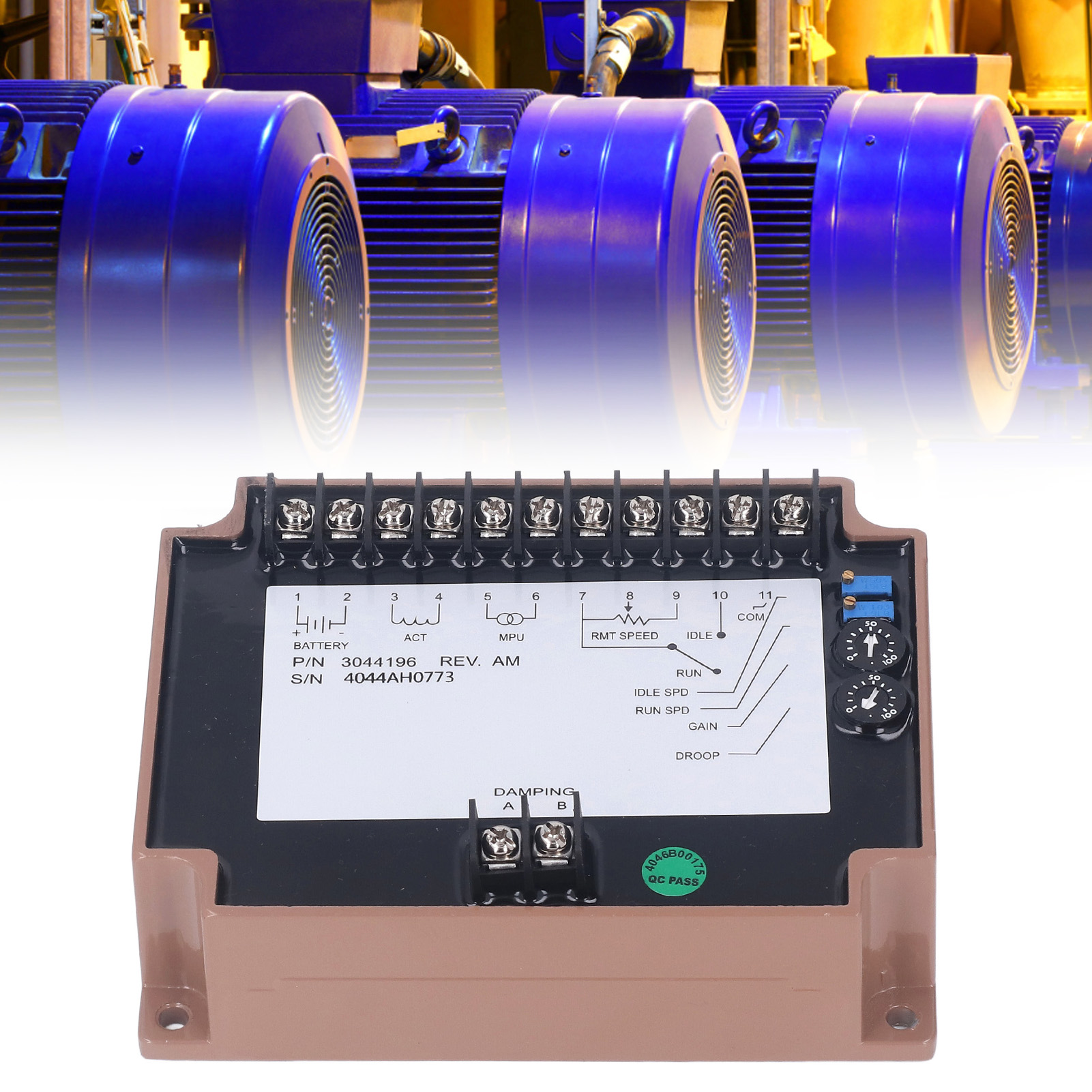 Drehzahlreglerplatine Für Stromaggregat 3044196, Sanftanlauf- Und Leerlaufdrehzahlregler, Elektronische Drehzahlreglerplatine, 12 V/24 V