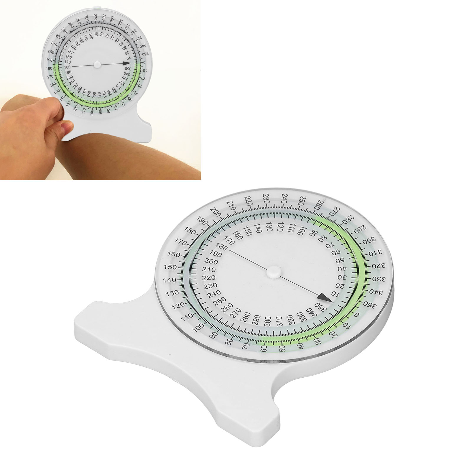 Wasserblasen-neigungsmesser Für Präzise Messungen In Der Physiotherapie (grün)
