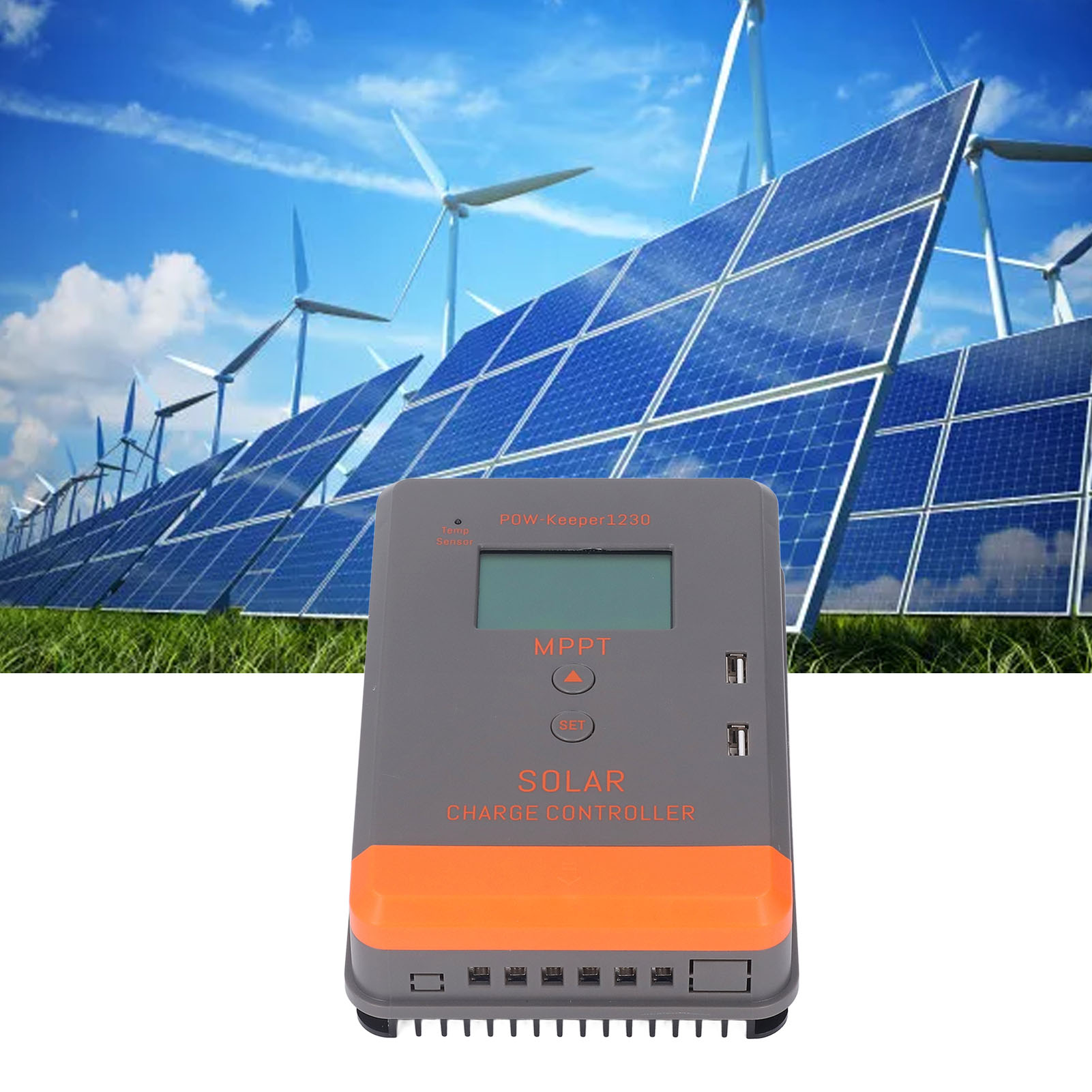 12v/24v 30a Mppt Photovoltaik-lade- Und Entladeregler