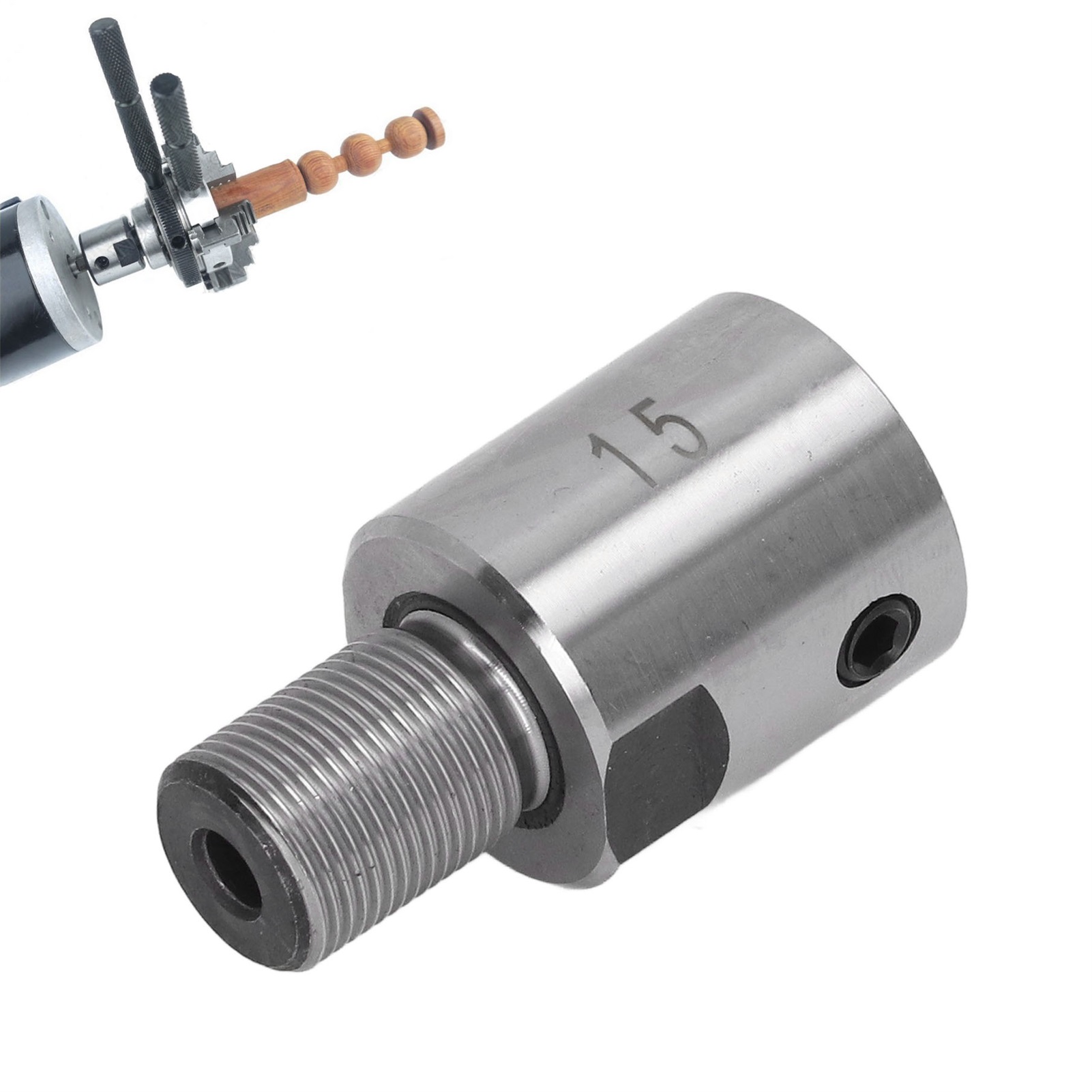 15-mm-m14-adapter, M141, Pleuelstangenaufnahme, Holzbearbeitungsfutter, Drehbank, Tischfräsmaschine, Diy-m14-adapter