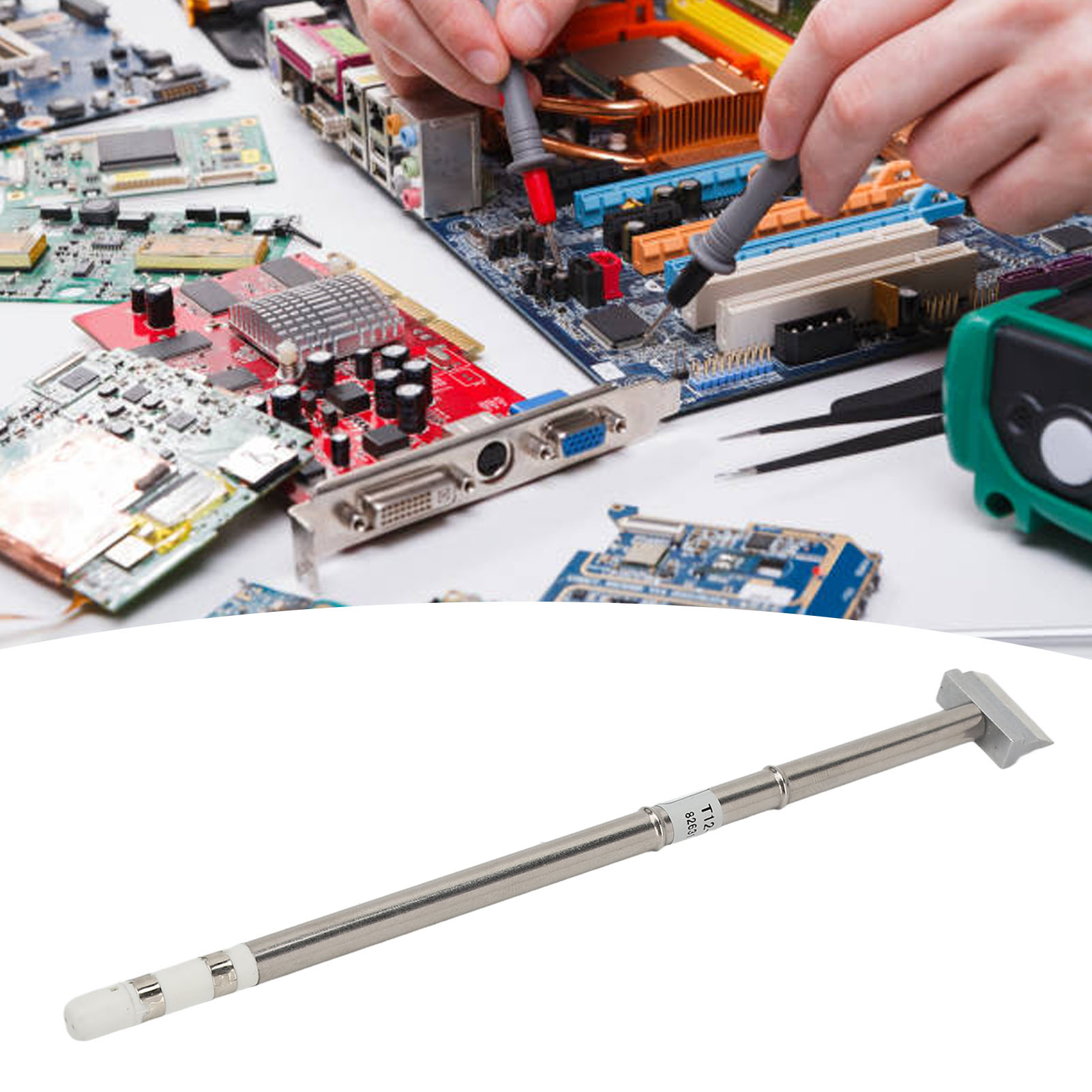 T12-spatelspitze Für Das Löten/entlöten Von Leiterplatten Und Motherboards Bei Konstanter Temperatur, Reparatur Von Mobiltelefonen, Bleifreie Lötstationen, Lötspitze T12-1402