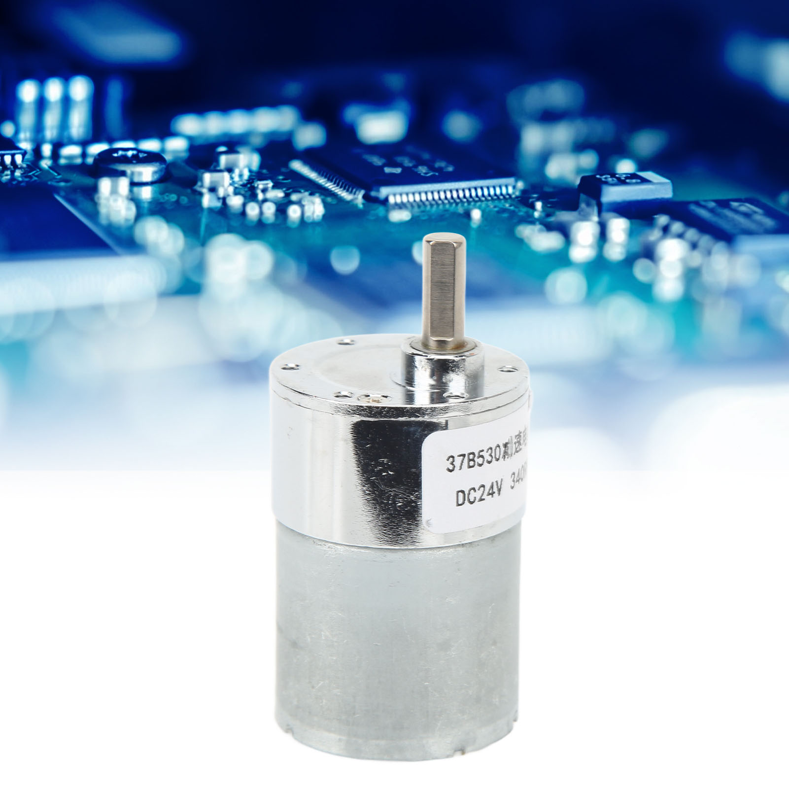 37b530 Gleichstrom-getriebemotor (24 V Dc, 340 U/min) – Drehmomentstarker Mikromotor Mit Einstellbarer Drehzahl