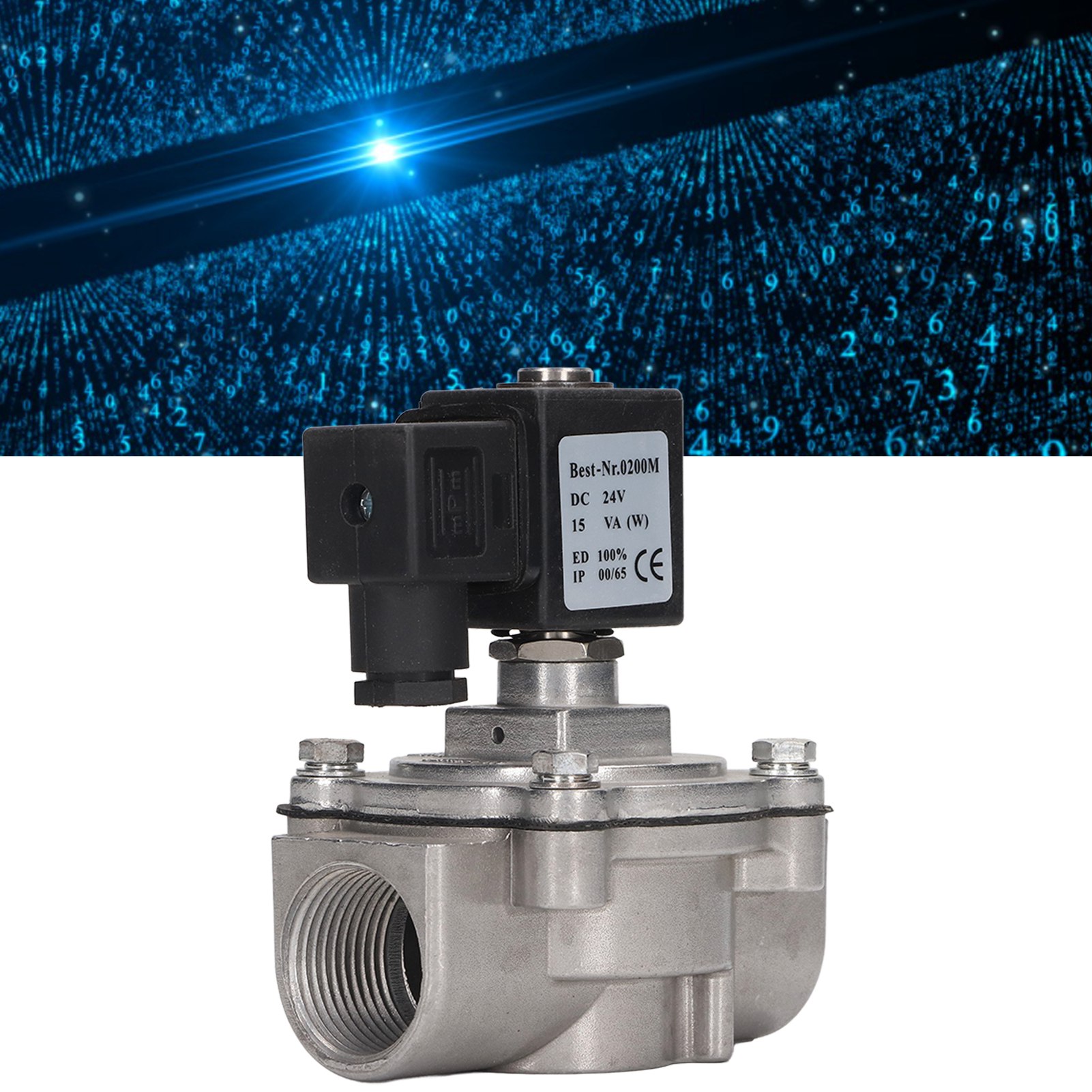 30,29 Mm Impulsmagnetventil Mit Gerader Bohrung, Dc24v Doppelend-impulsmagnetventil.