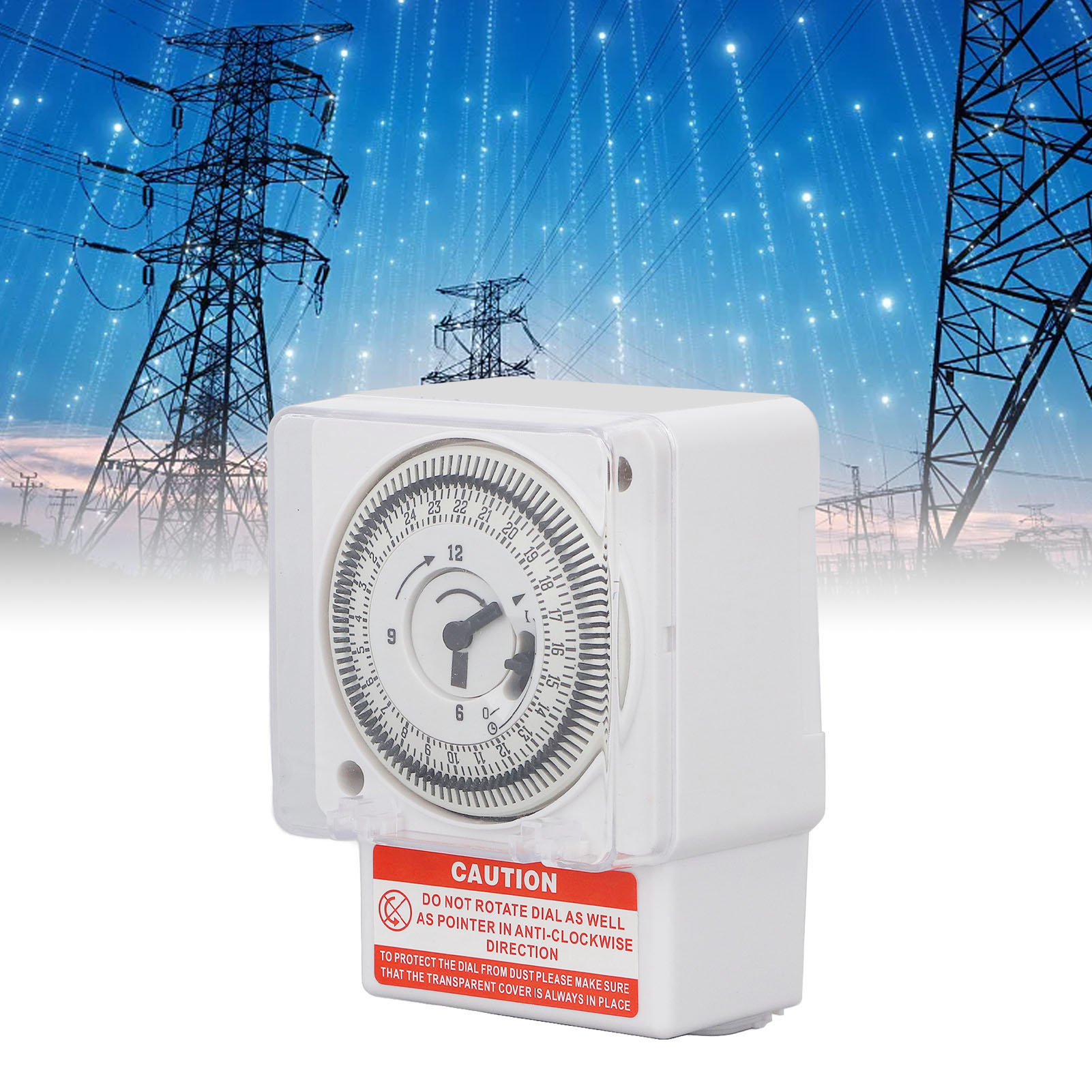 Sl-189 Mechanischer Industrietimer Mit Zyklischer Zeitschaltuhr, 24 Stunden, 15-minuten-intervalle, 220 V Wechselstrom