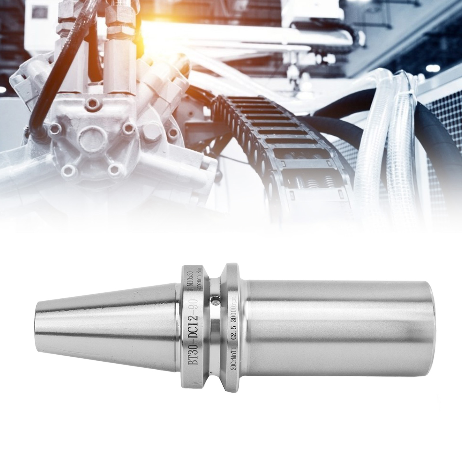 Hochpräziser, Einziehbarer Werkzeughalter Für Cnc-drehmaschinen Bt30-dc12-90