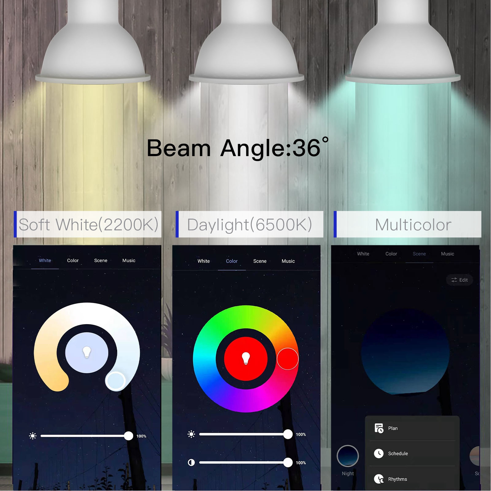 Intelligente Zigbee Gu10 Led-lampe Mit Timer Und Sprachsteuerung, 95-250v, Einstellbare Helligkeit Und Farbe.