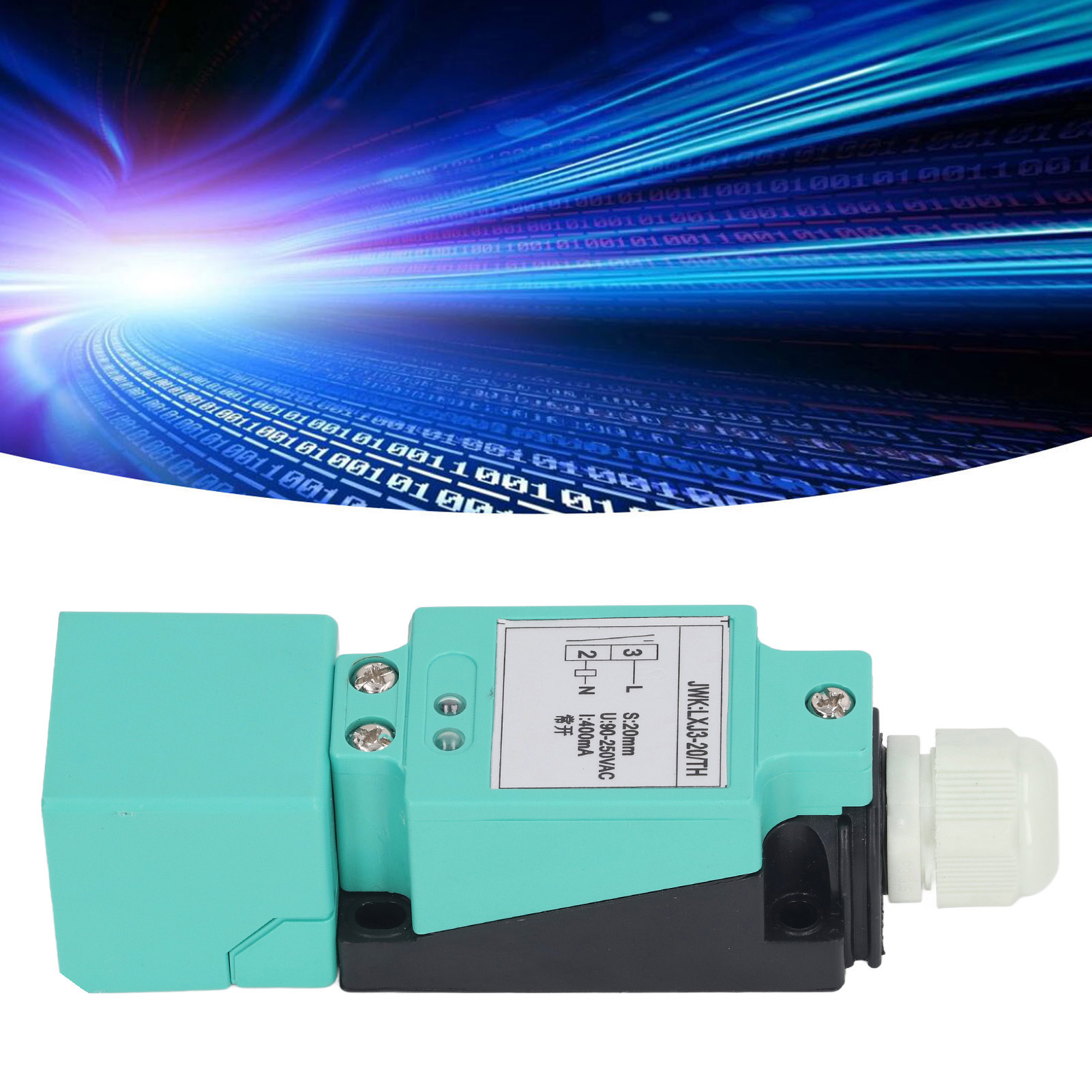 Lxj3-20/th Pnp-öffner-induktiver Analog-näherungssensor 90–250 V Ac